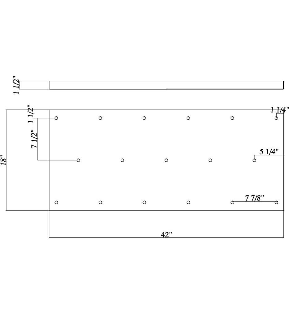 Multi Point Canopy 42" Multi Point Canopy
