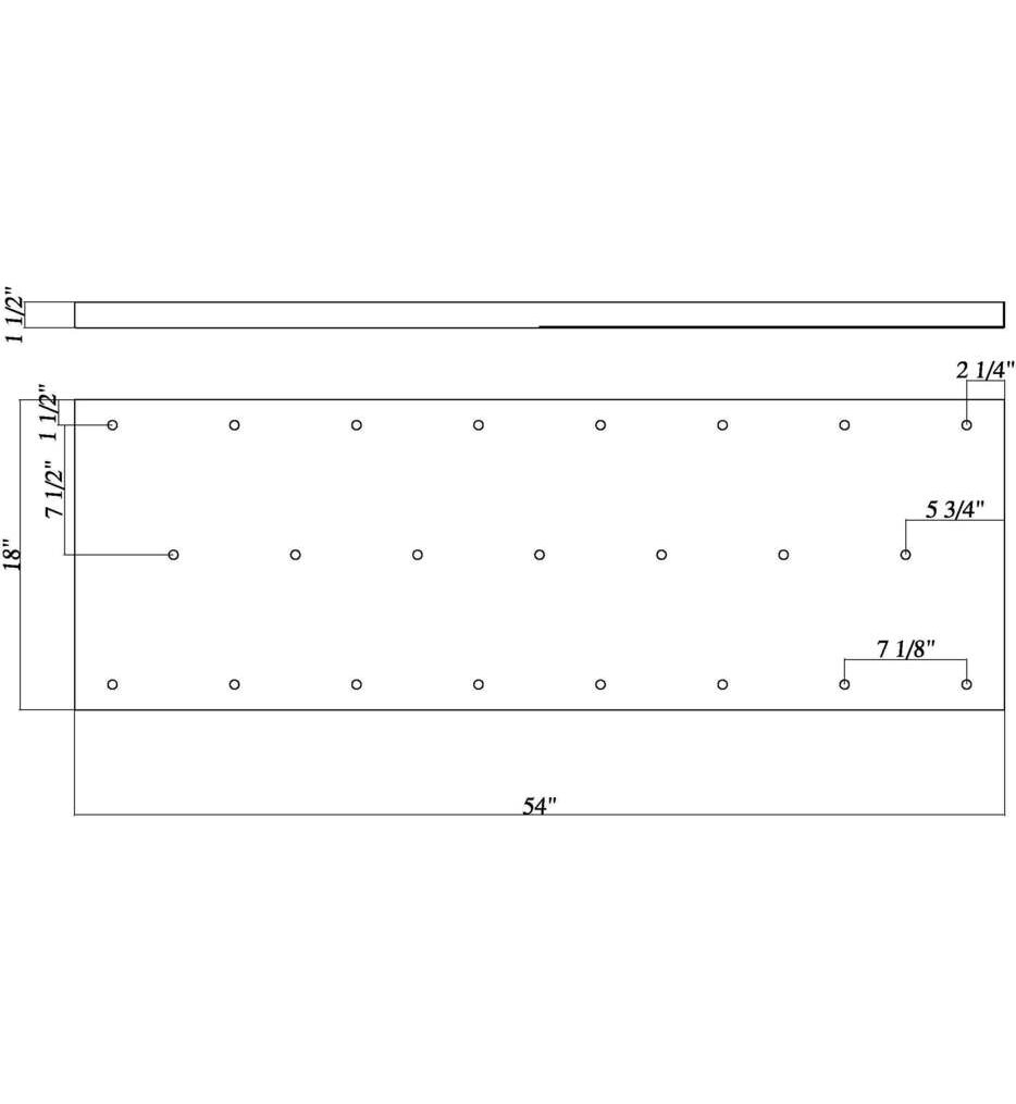 Multi Point Canopy 54" Multi Point Canopy