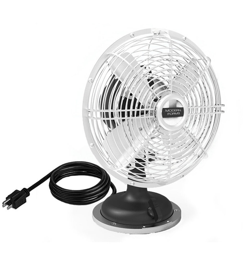 Modern Forms FT-1820-8-BK Oscillating Desk Fan - Thumbnail 2