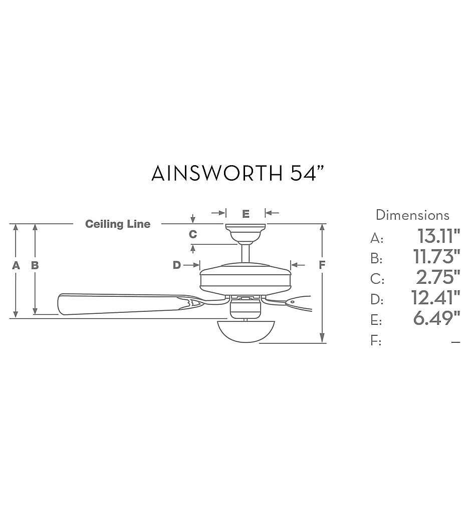 Casablanca Fan Company - 54000 - Ainsworth Ceiling Fan