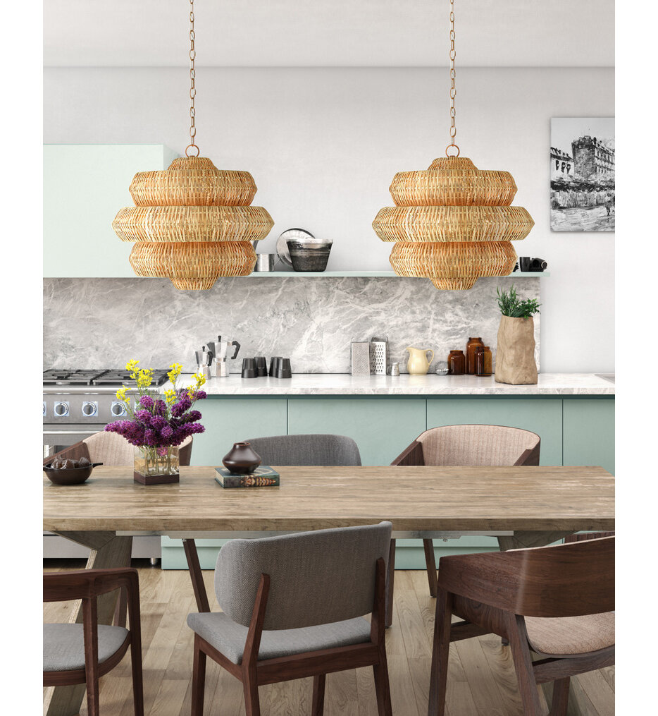 Currey & Company - 9000-0604 - Antibes 22.5" Chandelier