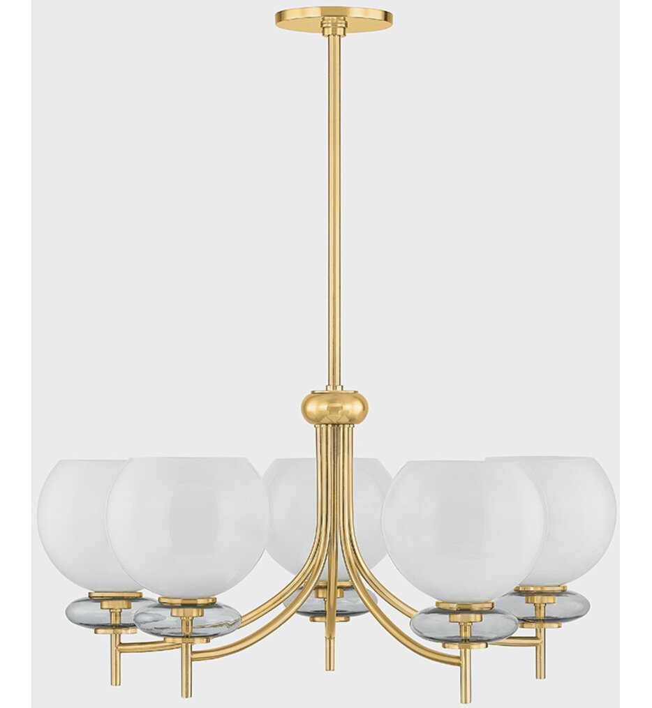 Mitzi Alexia Five Light Chandelier - Thumbnail 4