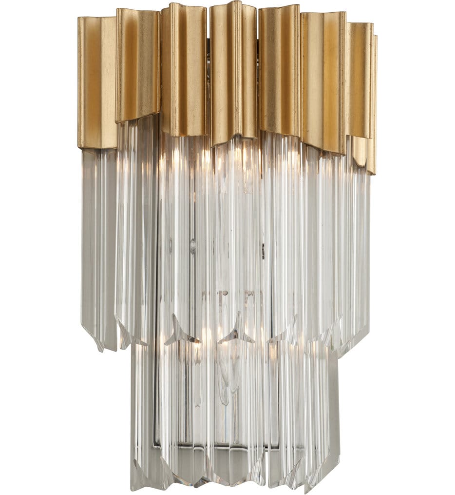Corbett Lighting - 220-12-GL/SS - Charisma 14.25" Wall Sconce