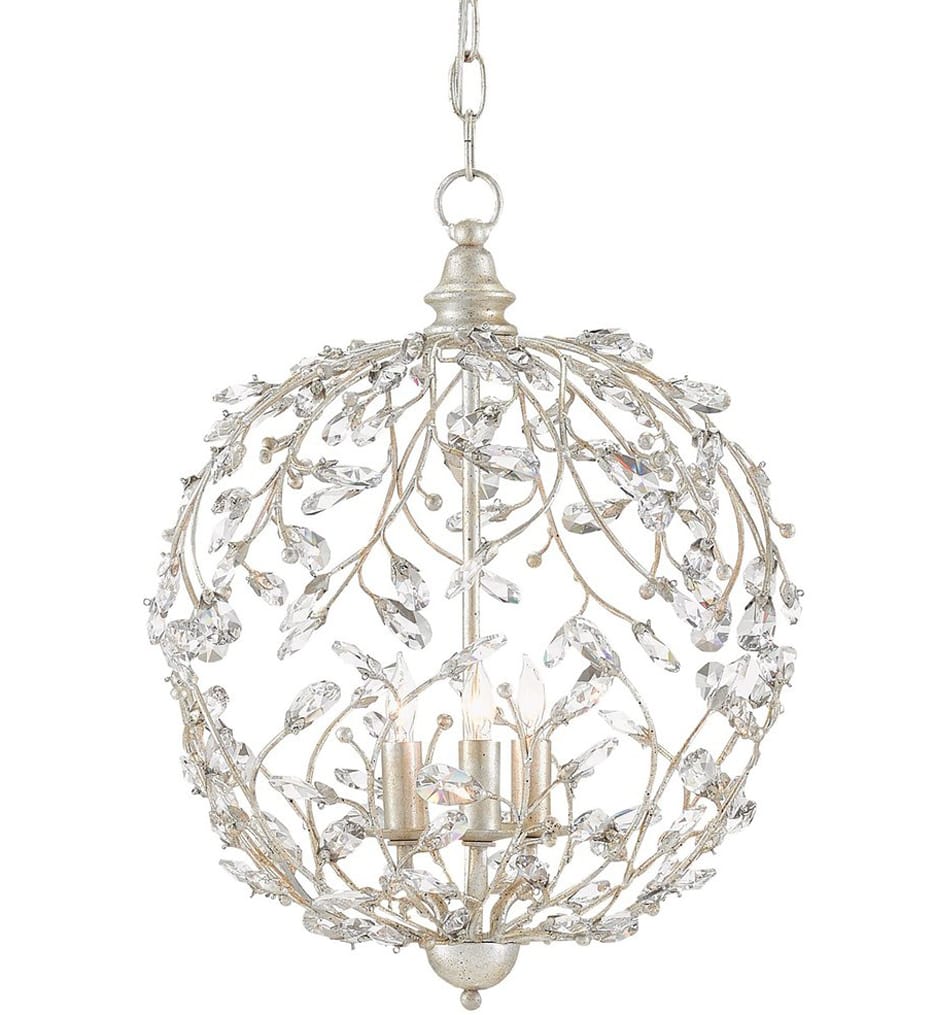 Currey & Company - 9000-0076 - Crystal Bud 13" Chandelier