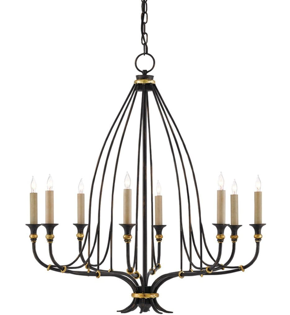 Currey & Company - 9000-0214 - Folgate 29" Chandelier