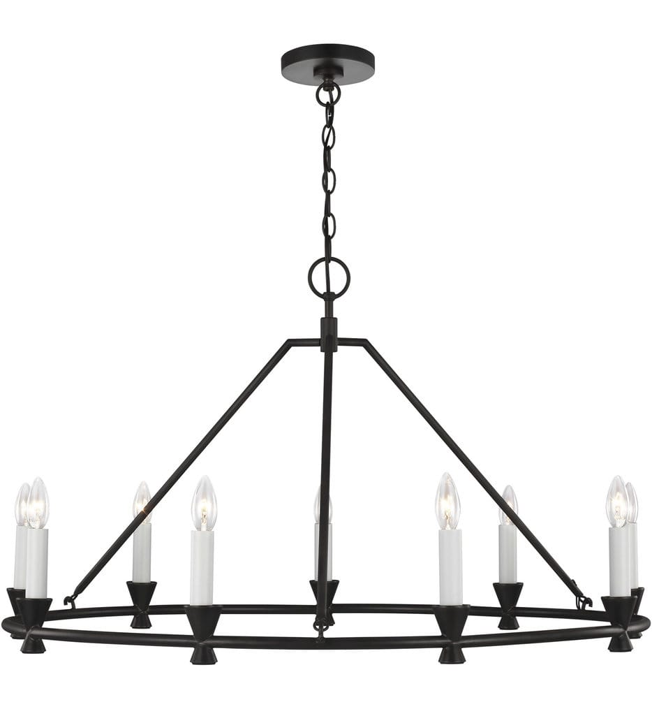 Visual Comfort Studio - CC1179AI - Chapman & Myers - Keystone 38" Chandelier