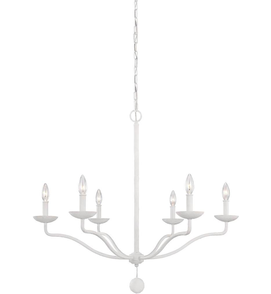 Visual Comfort Studio - F3130/6PSW - Annie 32.5" Chandelier