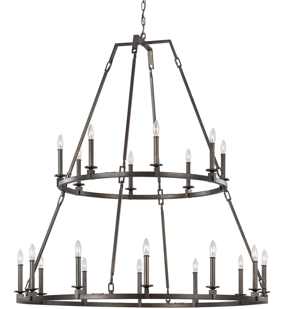Visual Comfort Studio - F3217/20SMS - Landen 48" Chandelier