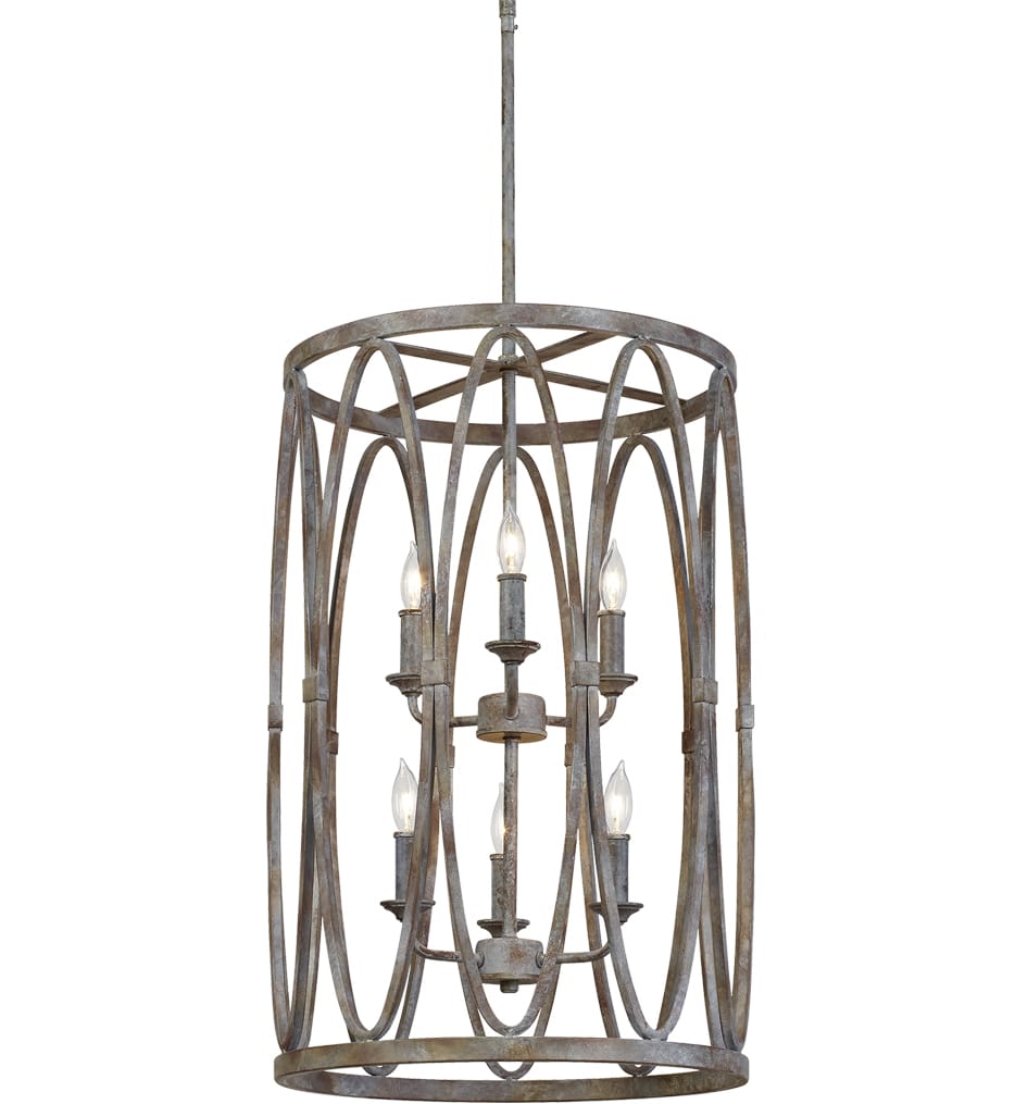 Visual Comfort Studio - F3223/6DA - Patrice 16" Chandelier
