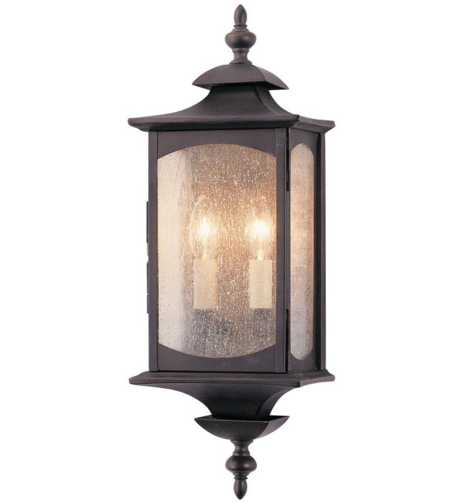 Generation Lighting - OL2601ORB - Market Square 19" Outdoor Wall Sconce