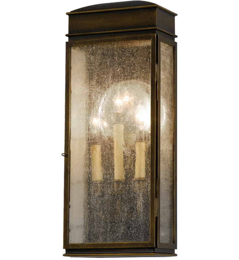 Generation Lighting - OL7402ASTB - Miranda - Whitaker 22.5" Outdoor Wall Sconce