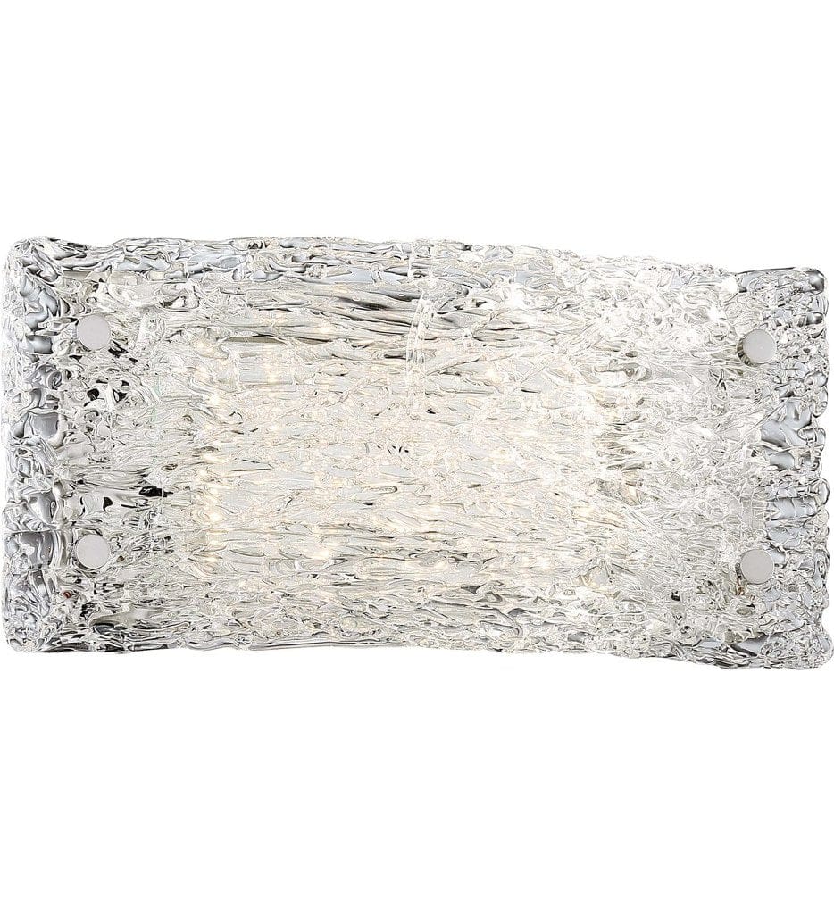 George Kovacs - P5281-077-L - Forest Ice 12" Bath Vanity Light