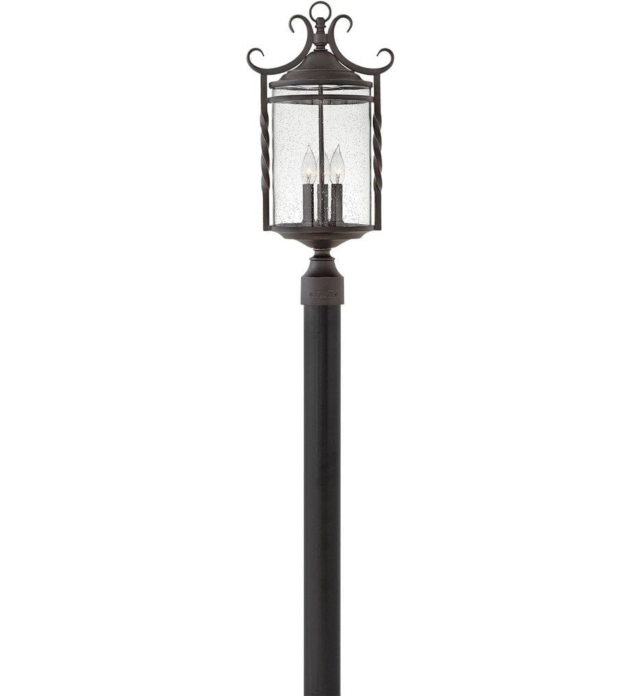 Hinkley Lighting - Casa Olde Black Outdoor Post Mount