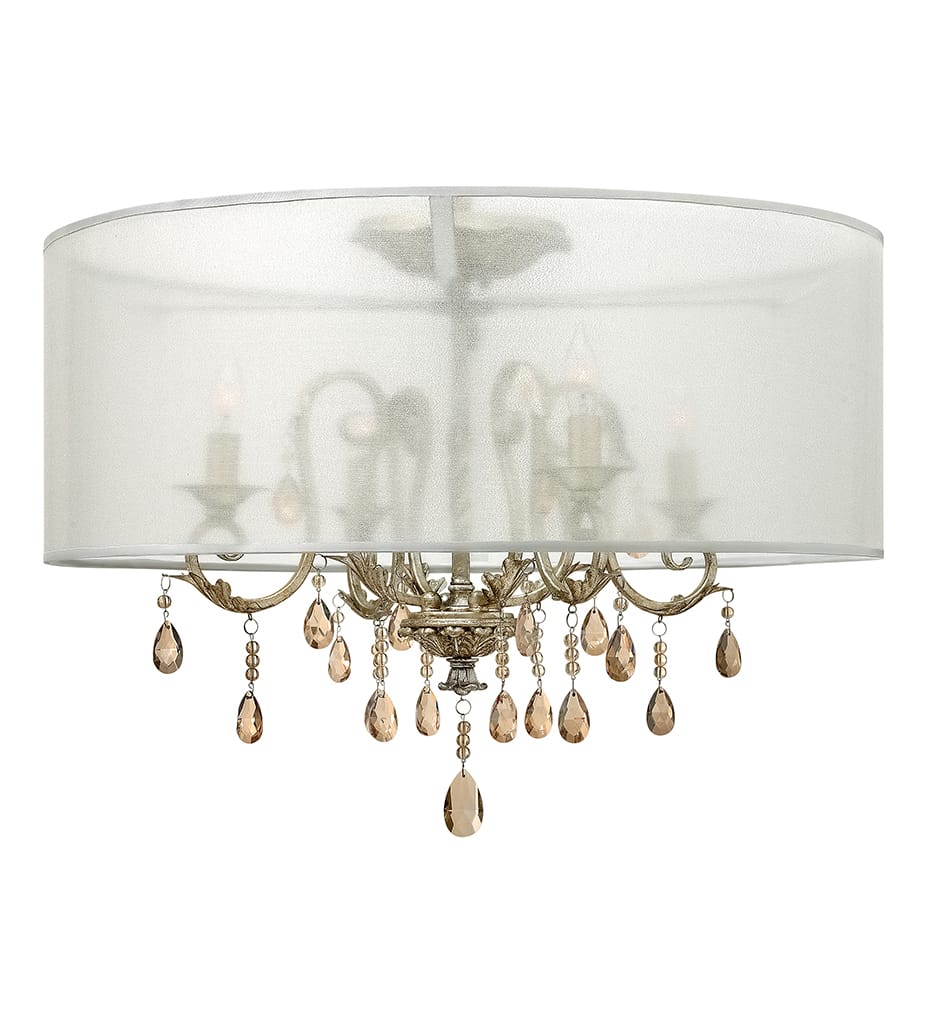 Hinkley Lighting - 4771SL - Carlton 24" Semi-Flush