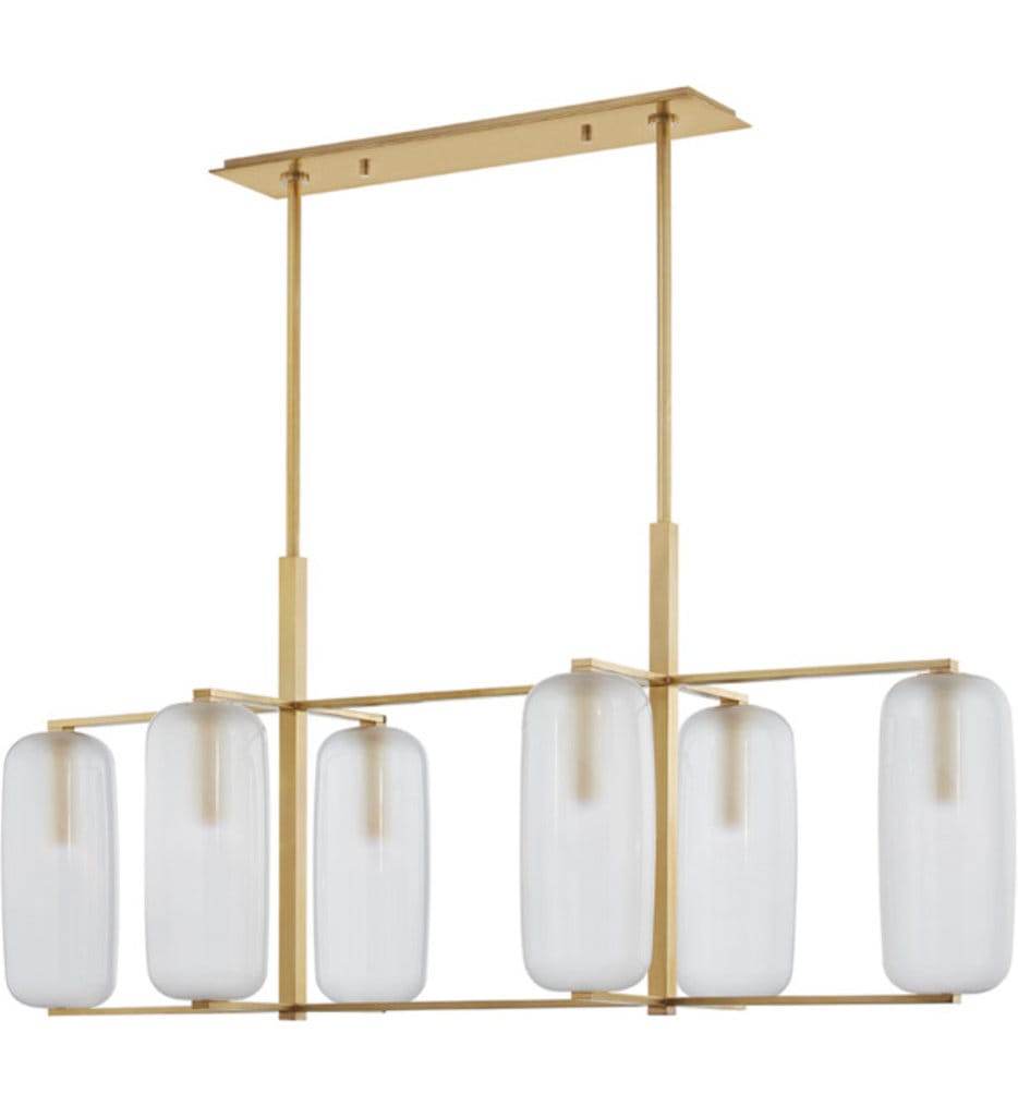 Hudson Valley - Pebble 48" Island Light