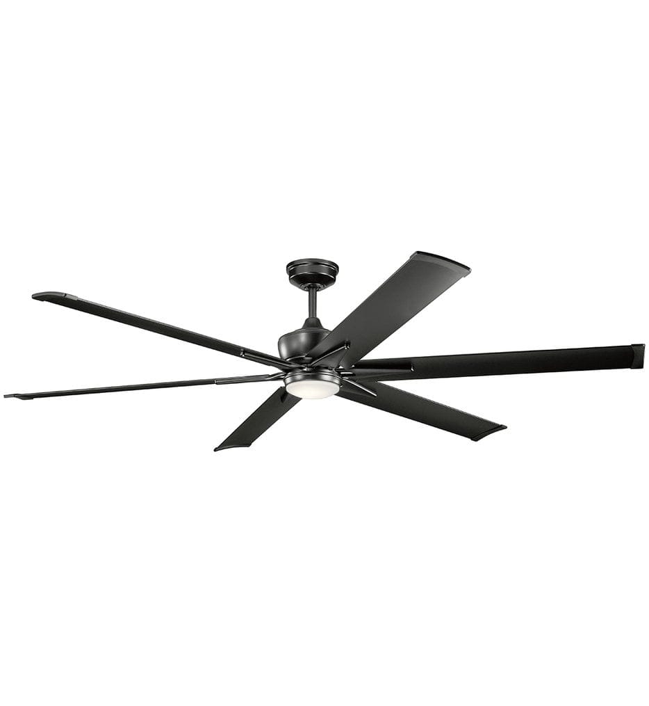 Kichler - 300301SBK - Szeplo Patio 80" Ceiling Fan