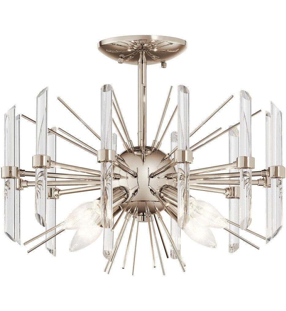 Kichler - 44277PN - Eris 16" Semi-Flush