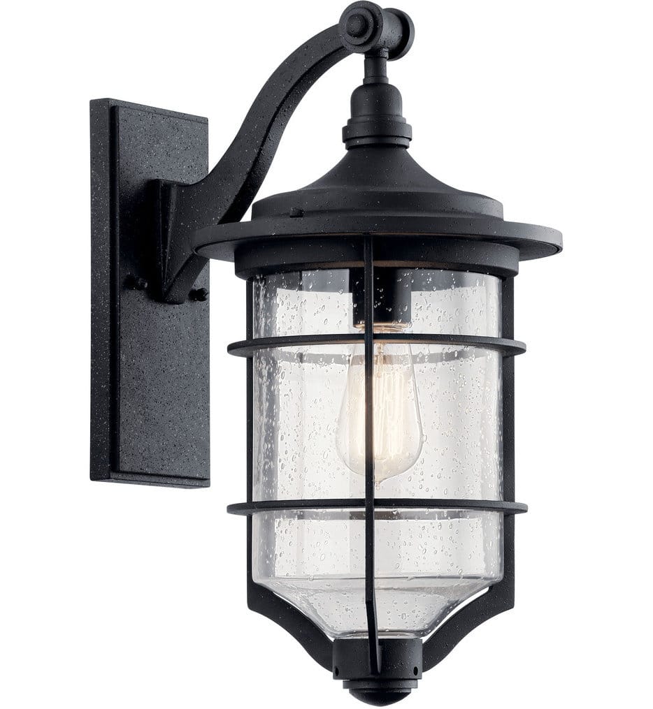 Kichler - 49127DBK - Royal Marine 18.25" Outdoor Wall Sconce
