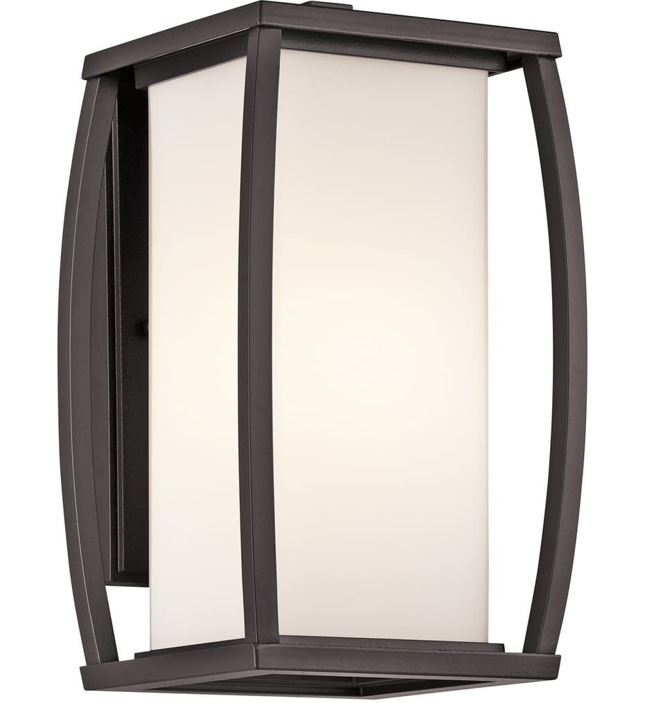 Kichler - 49337AZ - Bowen 13" Outdoor Wall Sconce