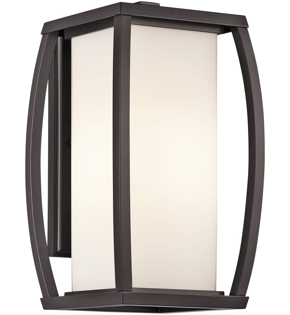 Kichler - 49338AZ - Bowen 15.75" Outdoor Wall Sconce