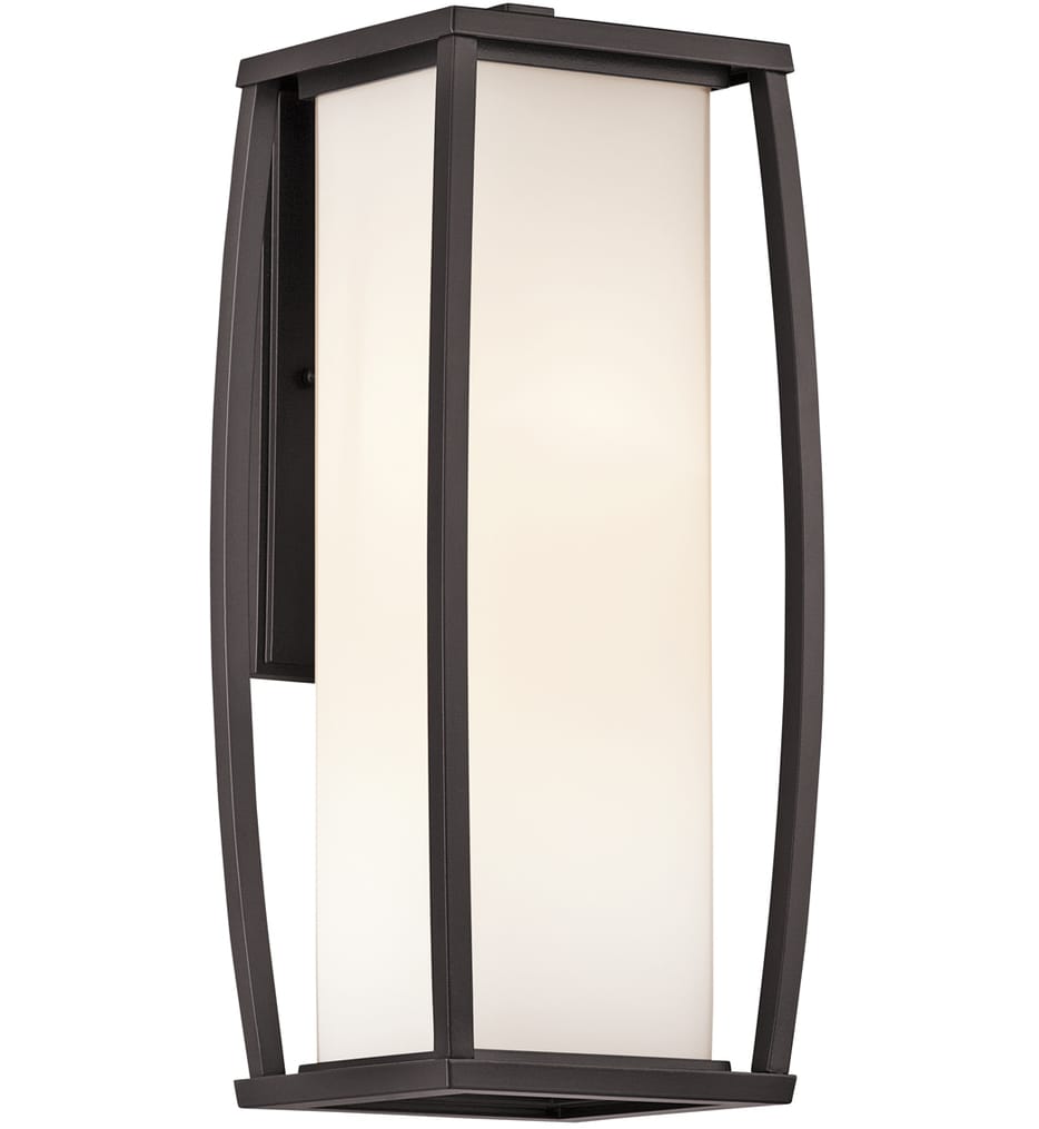 Kichler - 49339AZ - Bowen 18" Outdoor Wall Sconce