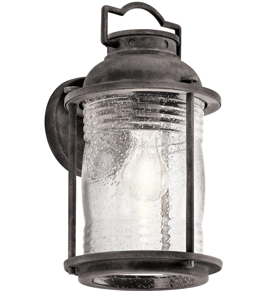 Kichler - 49570WZC - Ashland Bay 13.5" Outdoor Wall Sconce