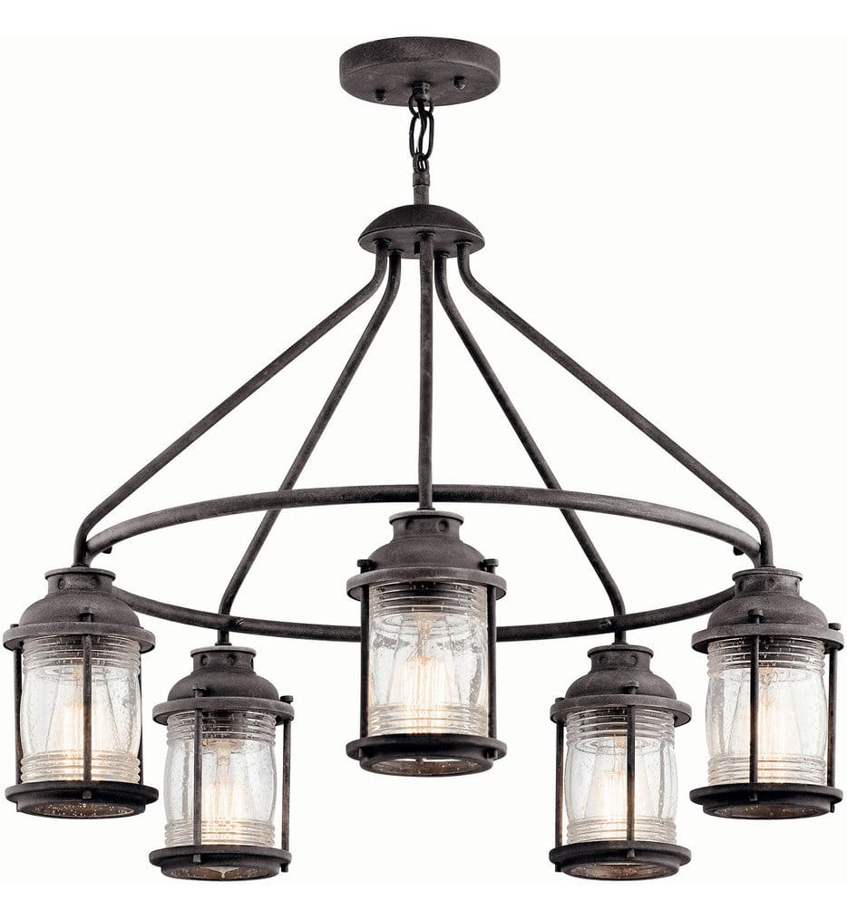 Kichler - 49667WZC - Ashland Bay 26" Outdoor Pendant