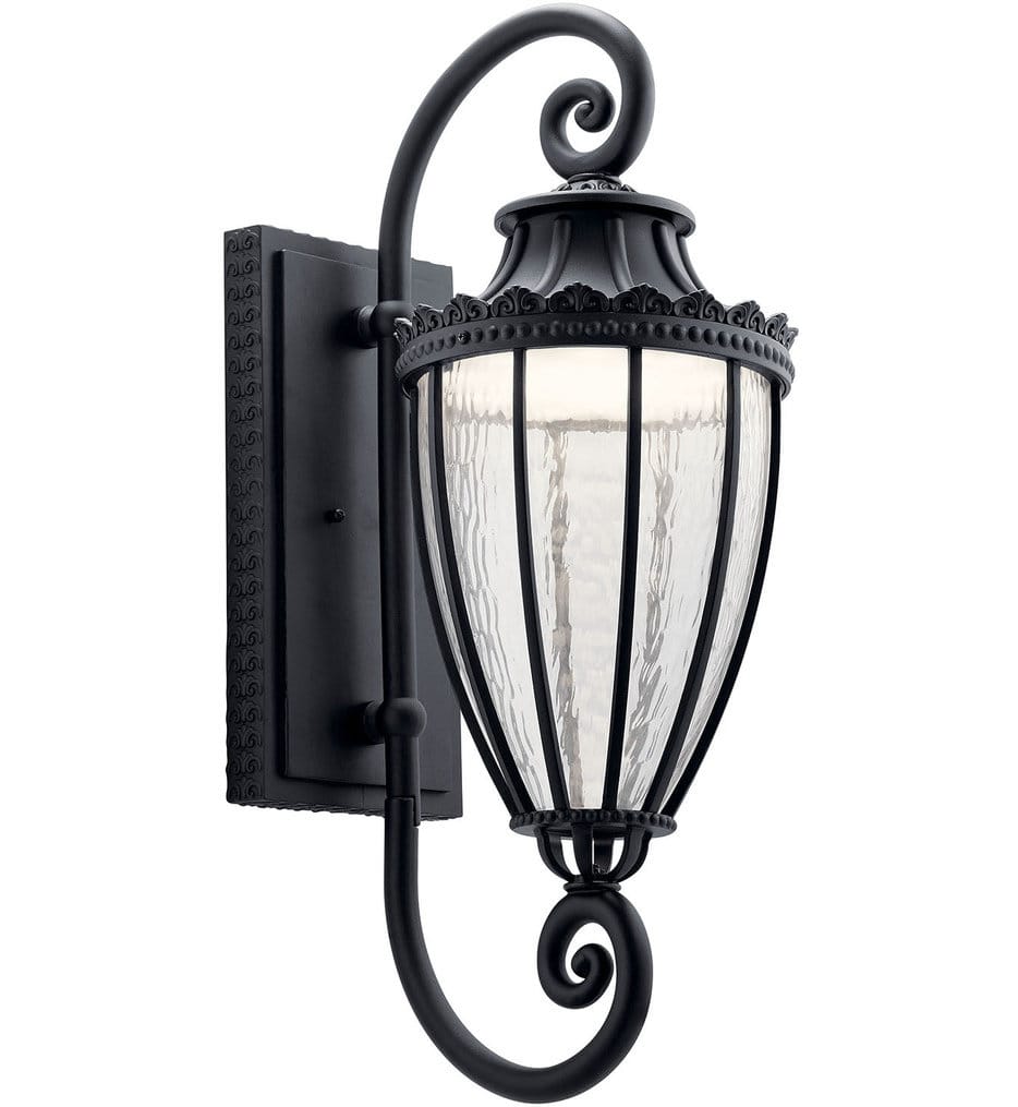 Kichler - 49753BKTLED - Wakefield 29.5" Outdoor Wall Sconce