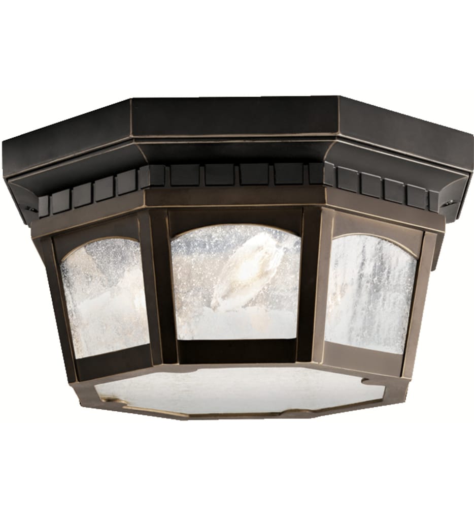 Kichler - Courtyard 12.25" Outdoor Flush Mount