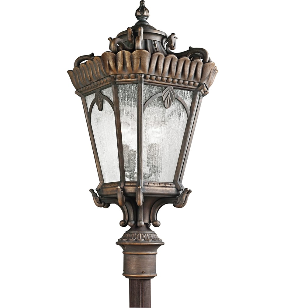 Kichler - Tournai 17" 4 Light Outdoor Post Lantern