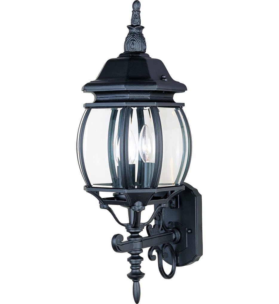 Maxim Lighting - 1033BK - Crown Hill 23.5" Outdoor Wall Sconce