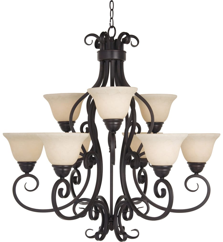 Maxim Lighting - 12207FIOI - Manor 33" Chandelier