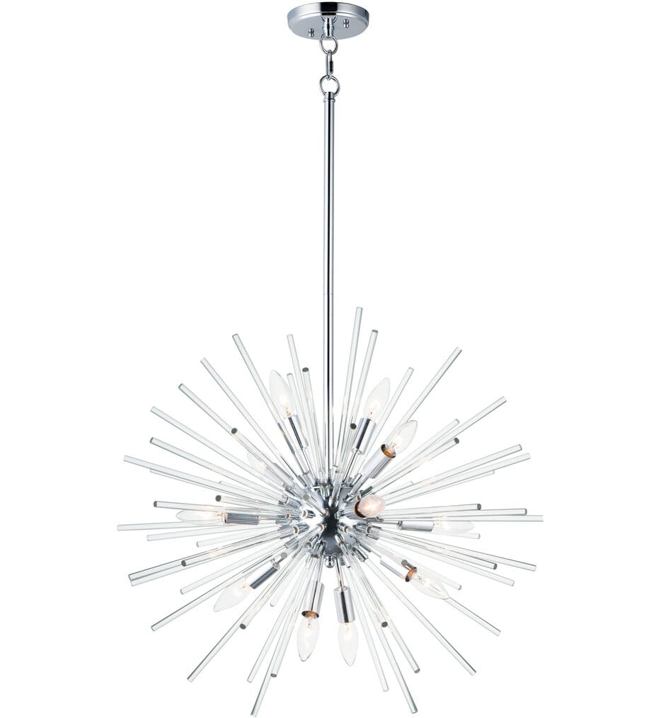 Maxim Lighting - 28664CLPC - Polaris 25" Pendant