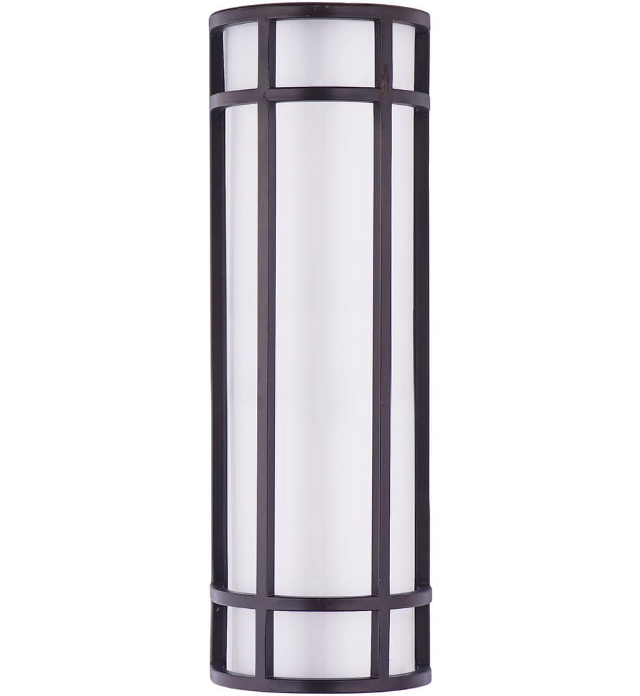 Maxim Lighting - 55573WTBZ - Moon Ray 18" Outdoor Wall Sconce