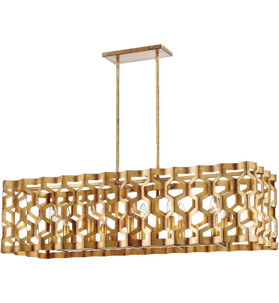 Metropolitan Lighting - N6778-293 - Coronade 40.25" Island Light