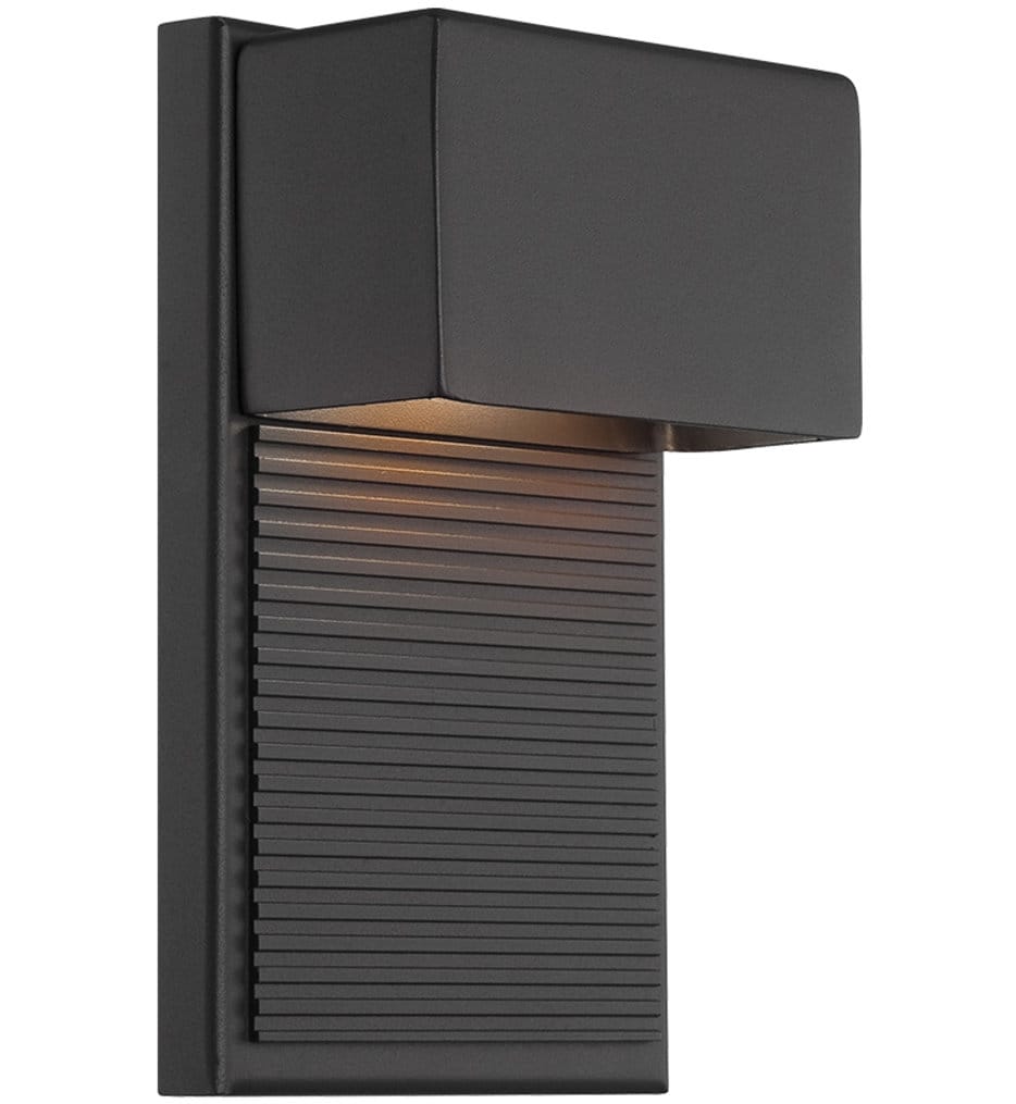 Modern Forms - WS-W2308-BK - Hiline 8" Outdoor Wall Sconce