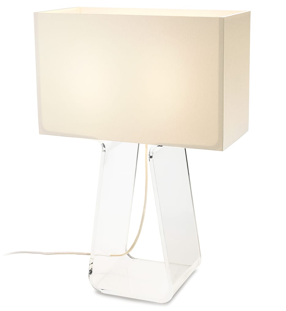 Pablo Designs - Tube Top 21" Table Lamp