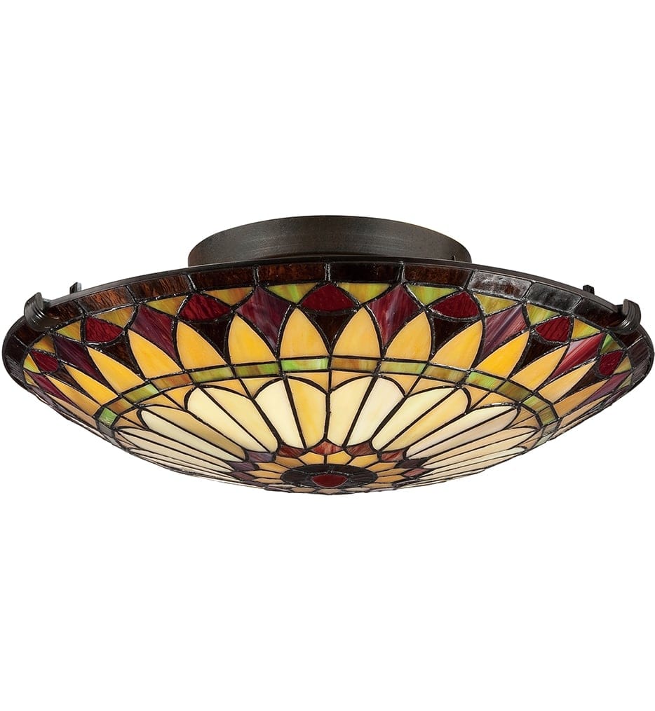 Quoizel - TF1400SVB - West End 17" Flush Mount
