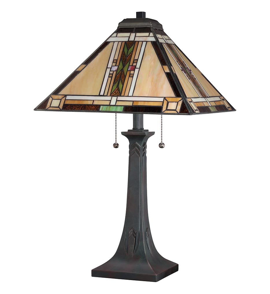 Quoizel - TFNO6325VA - Navajo 25" Table Lamp