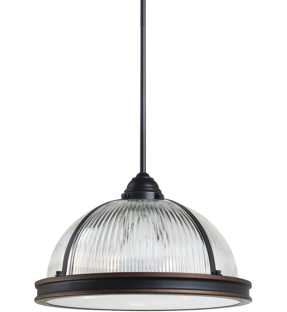 Generation Lighting - Pratt Street Prismatic 16.25" Pendant