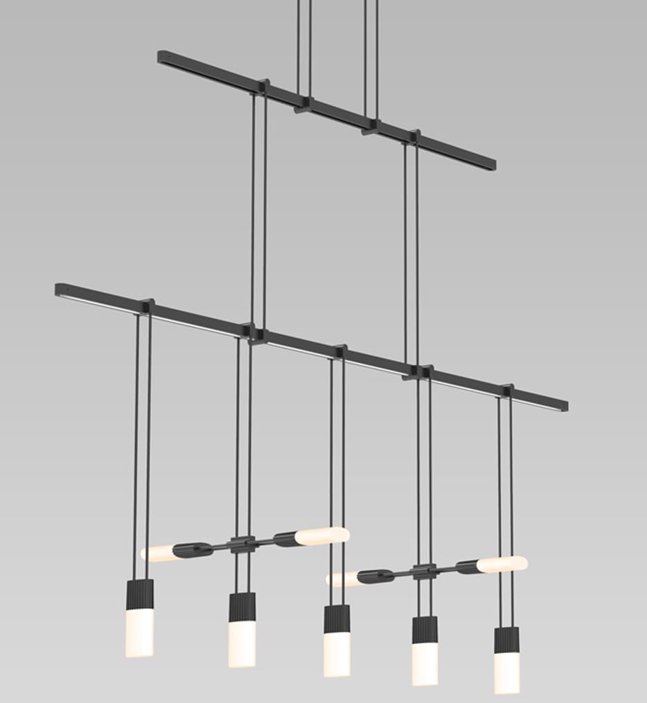 Sonneman - S1B36K-JR181212-SC02 - Suspenders Linear Suspension