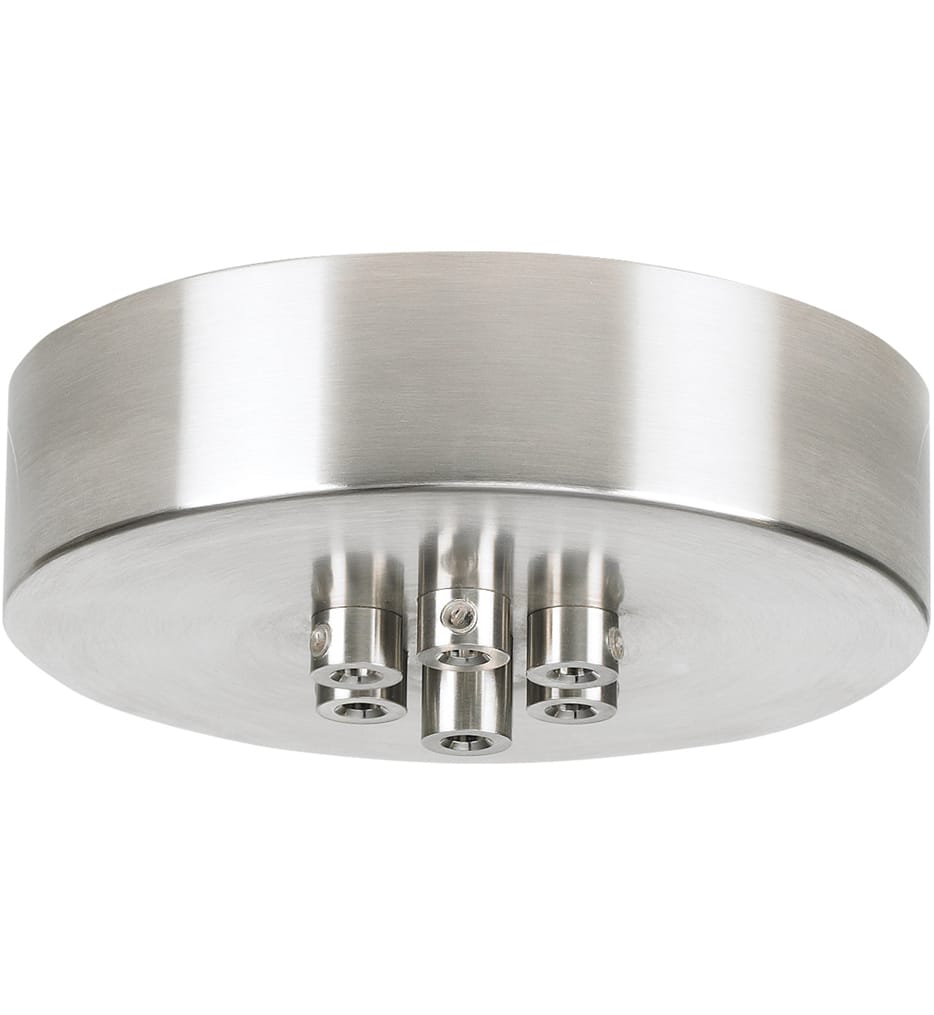 Visual Comfort Architectural - 700TDMRD7TS - Line-Voltage Round 7 Port MiniCanopy