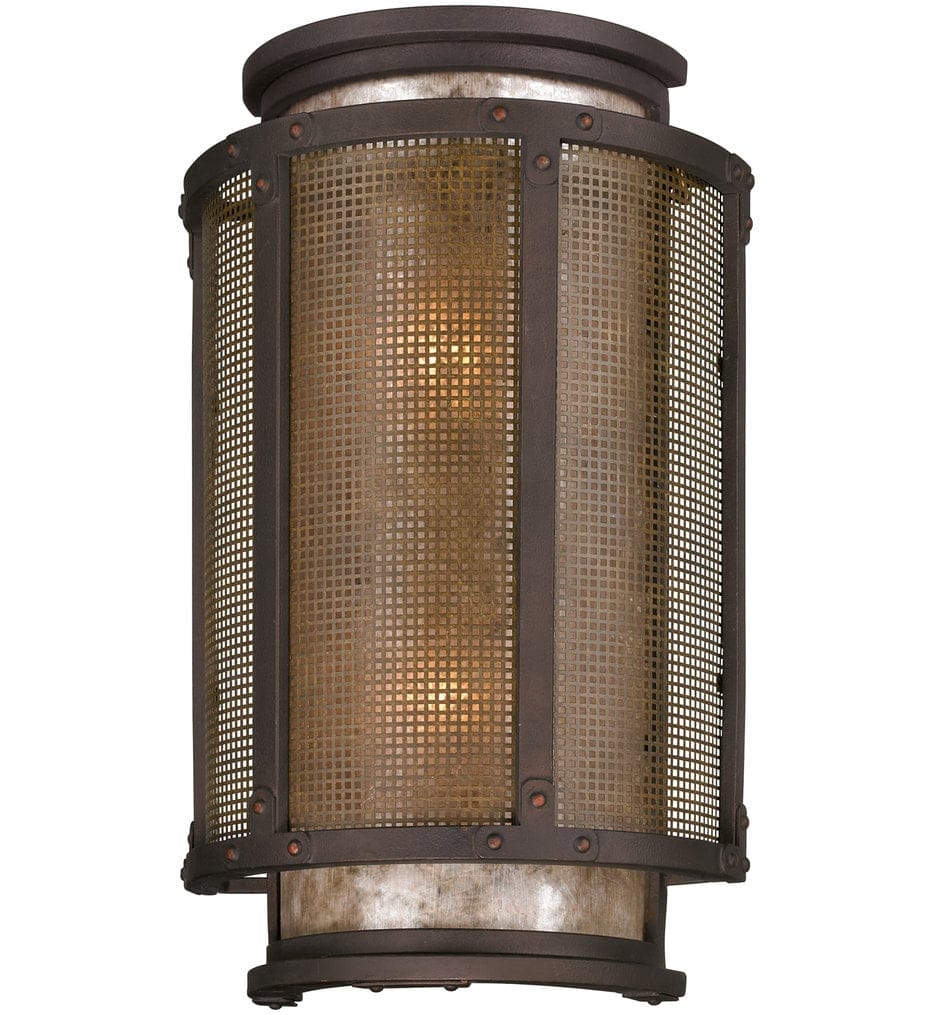 Troy Lighting - B3273-BRZ/SFB - Copper Mountain 18.25" Outdoor Wall Light