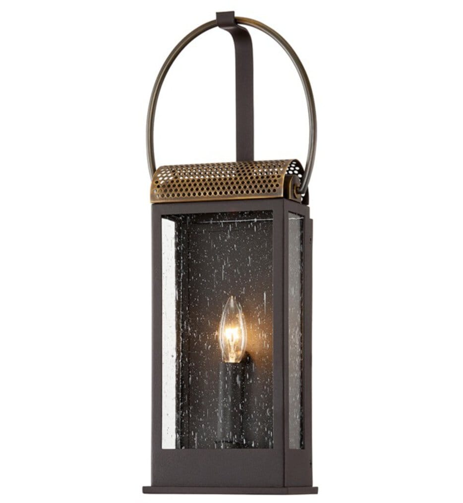 Troy Lighting - B7421-HZ/BR - Holmes 20.25" Wall Sconce
