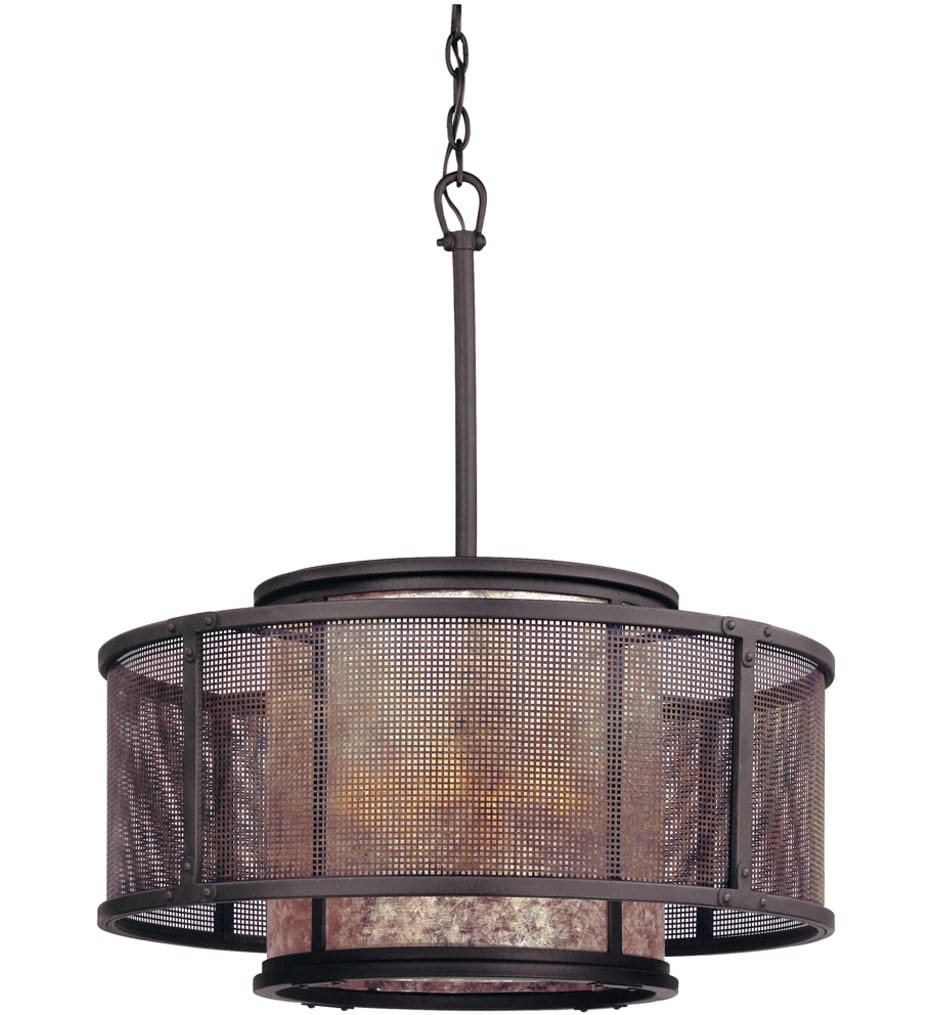 Troy Lighting - F3105-BRZ/SFB - Copper Mountain 26" Pendant