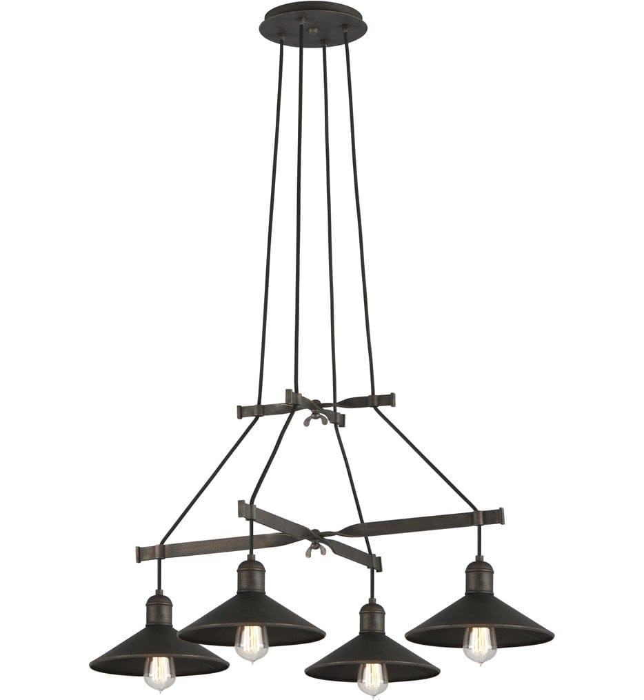 Troy Lighting - F5427-VBZ - Mccoy 34" Chandelier