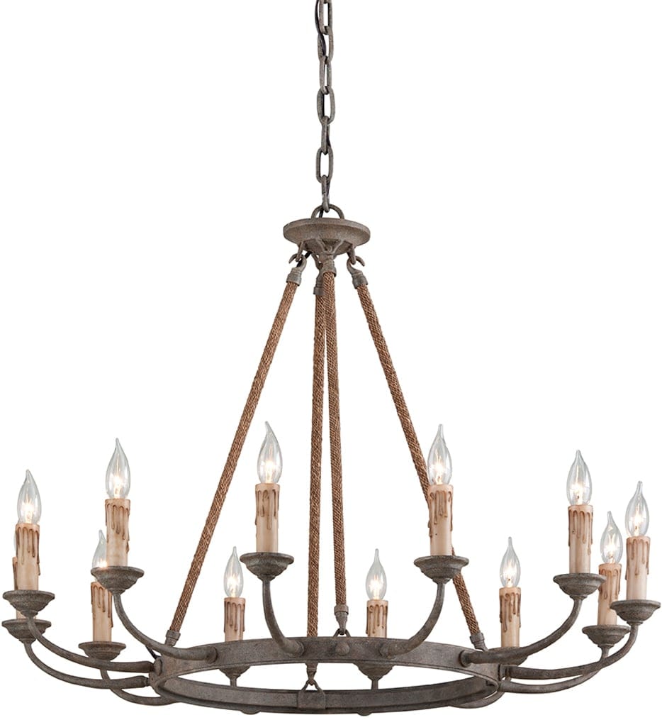 Troy Lighting - F6117-EB - Cyrano 36" Chandelier