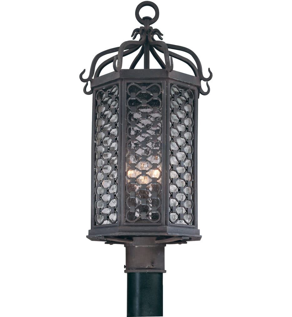 Troy Lighting - P2375-TRN - Los Olivos 23" Outdoor Post Lantern