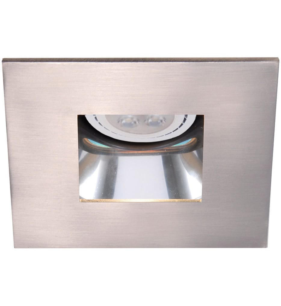 WAC Limited - WAC Square Adjustable Open Reflector 4" Low Voltage Recessed Trim