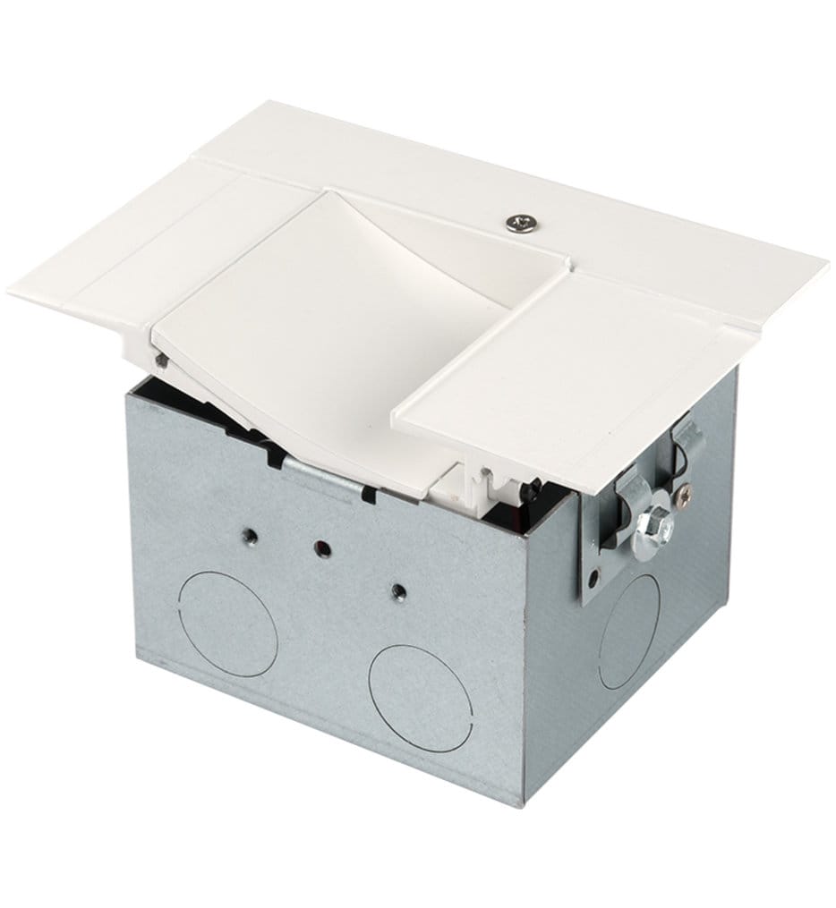WAC Lighting - LED-T-RBOX2-WT - Asymmetrical Architectural Channel